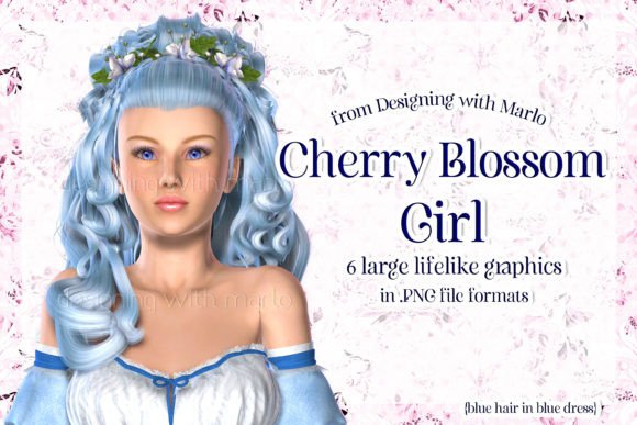 Cherry Blossom Girl Poser Graphics, S2: A Designer's Review