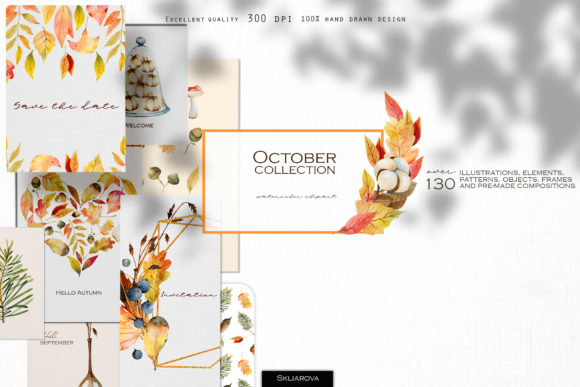 Embrace Autumn's Charm: The October Collection for Designers