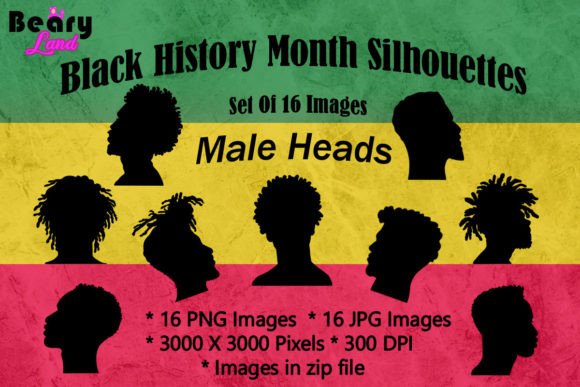Powerful Silhouettes: Elevate Your Designs for African-American History Month
