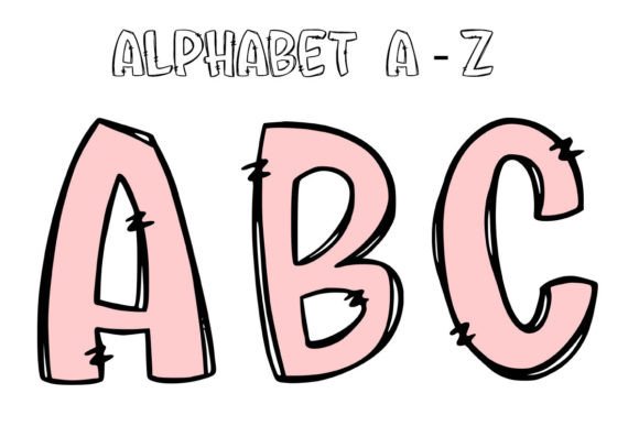 Unlocking Creative Potential with Pink Pastel Alphabet Sublimation2